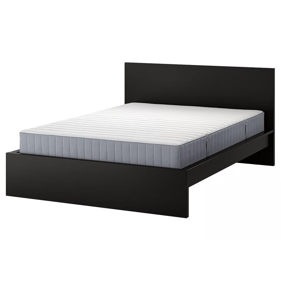 Malm bed (Ikea) 180x200 bruin hout