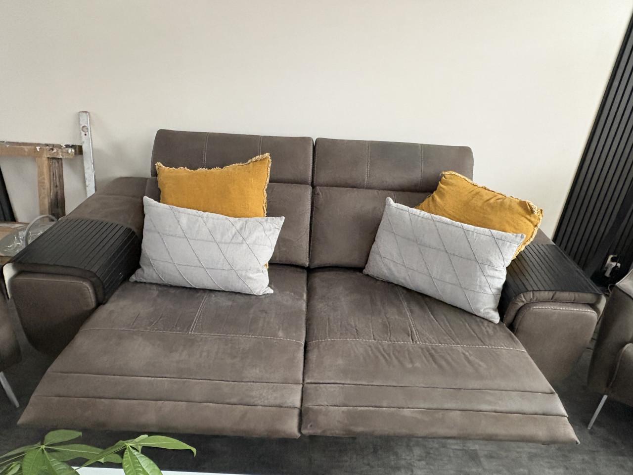 Heerlijke zitbank met relax functie