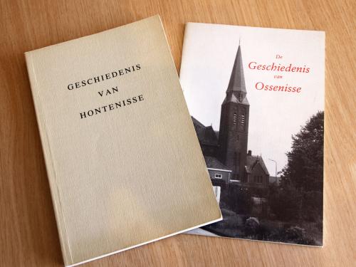 2 boeken: Geschiedenis van Hontenisse en De Geschiedenis van Ossenisse