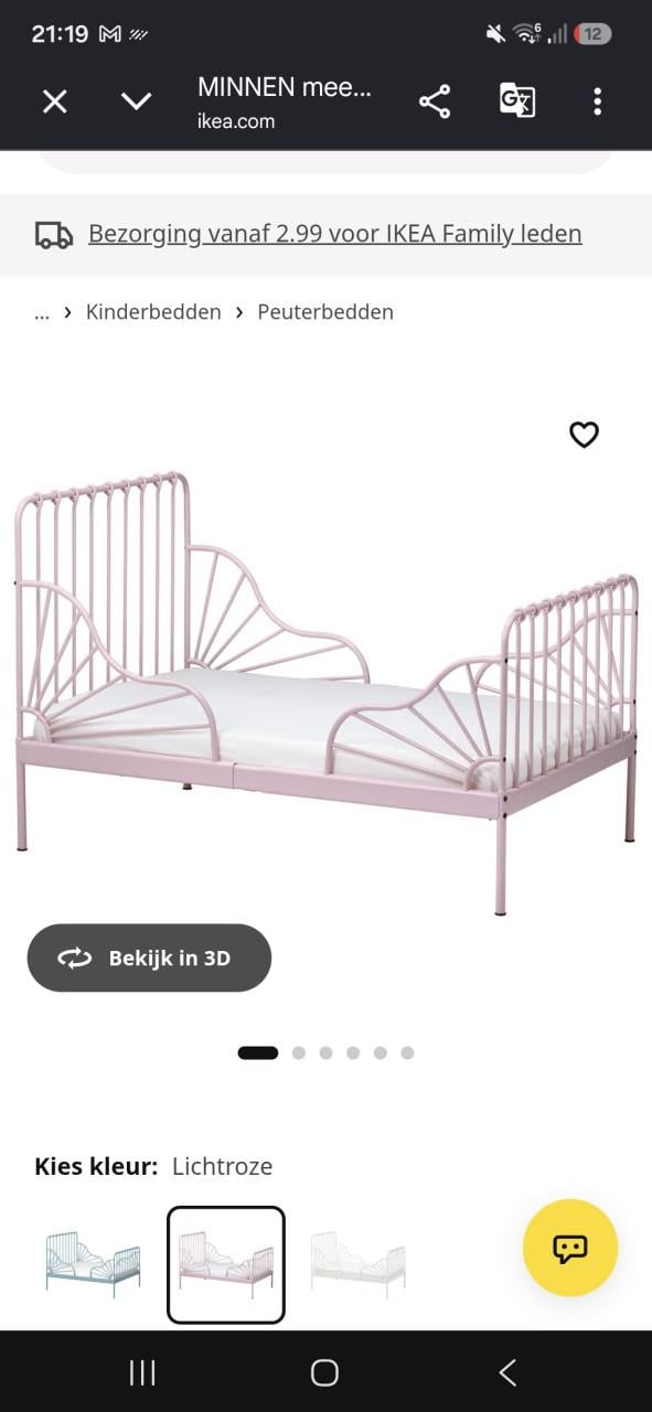 Meegroei bed ikea