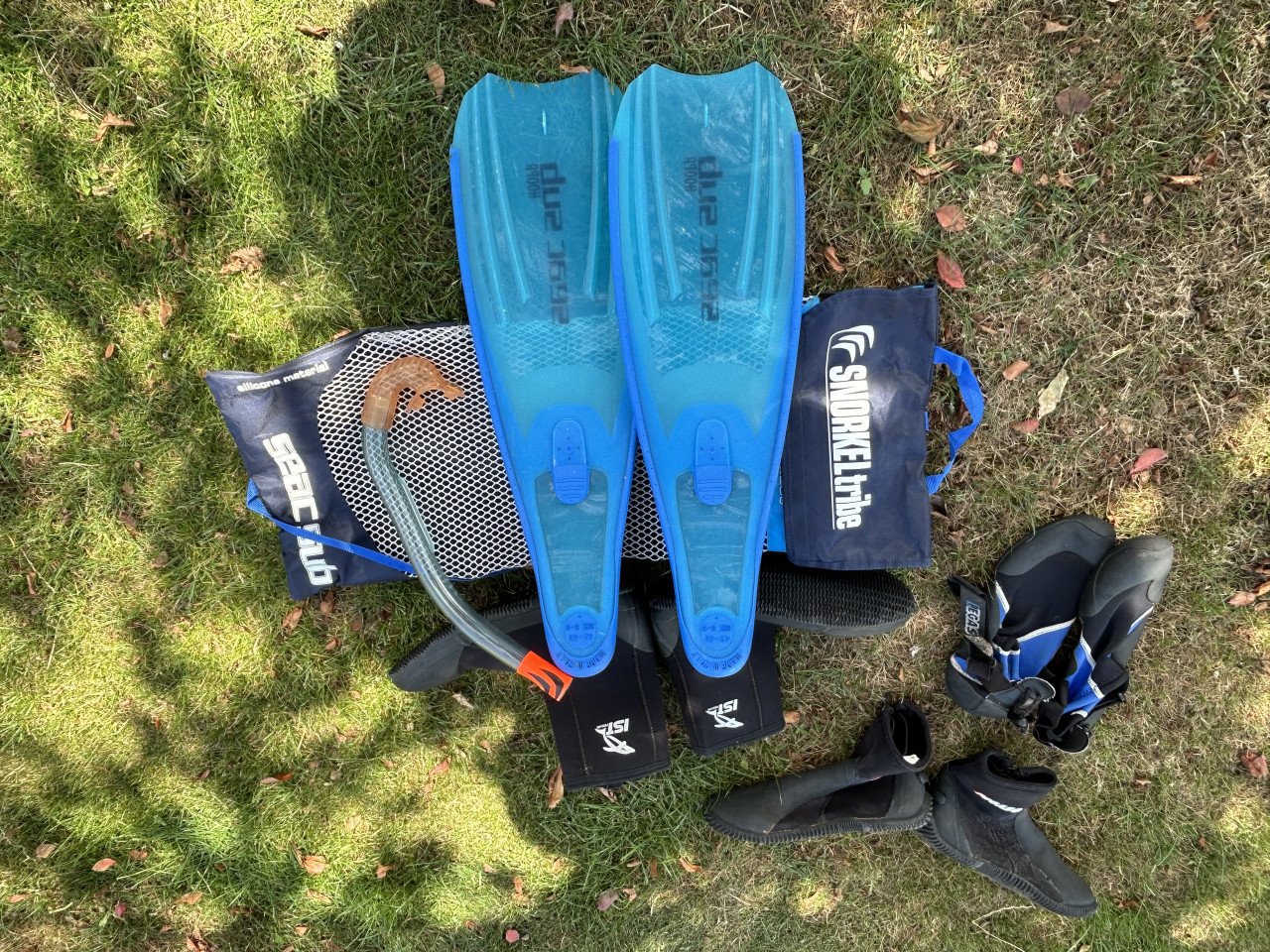 Flippers  Snorkel en waterschoenen