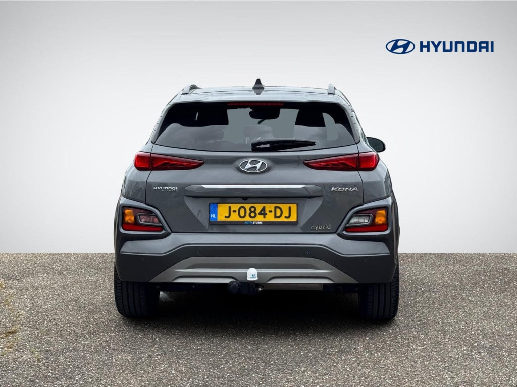 Hyundai Kona 1.6 gdi hev premium | trekhaak | head up-display | leder | sto