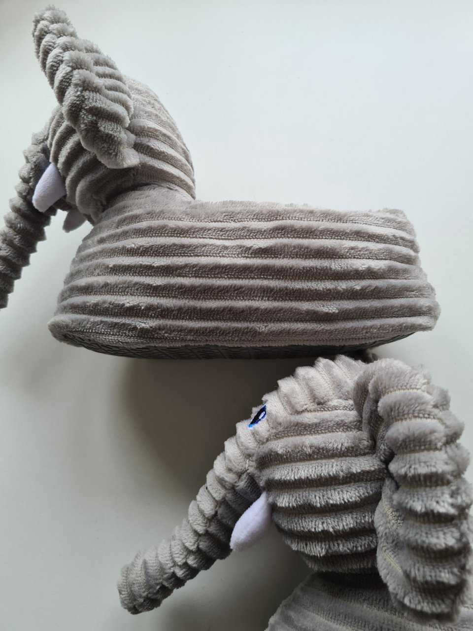 Nieuwe olifant grijze pantoffels van Pepperts Maat 32/33