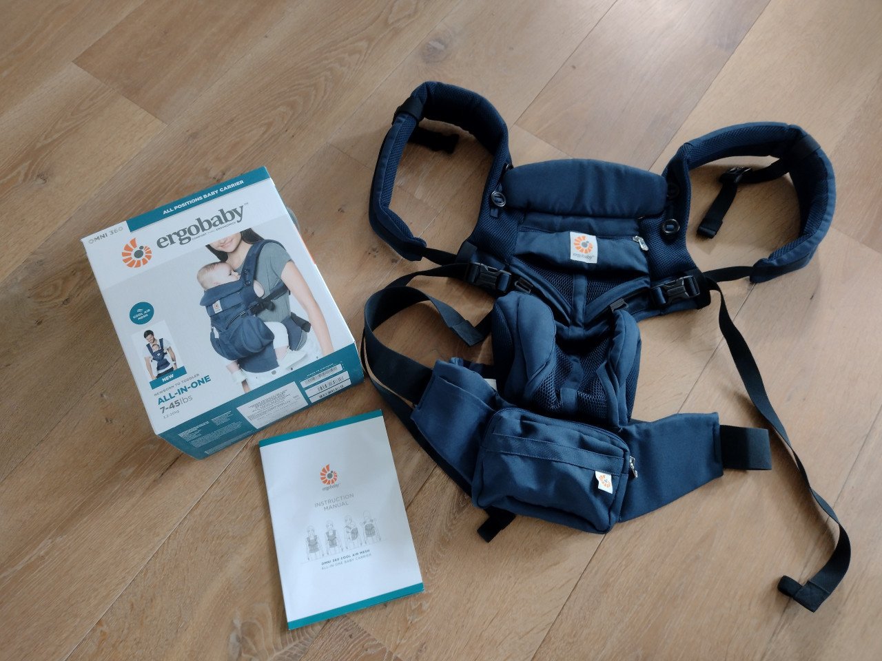 Draagzak Ergobaby omni 360 cool air mesh