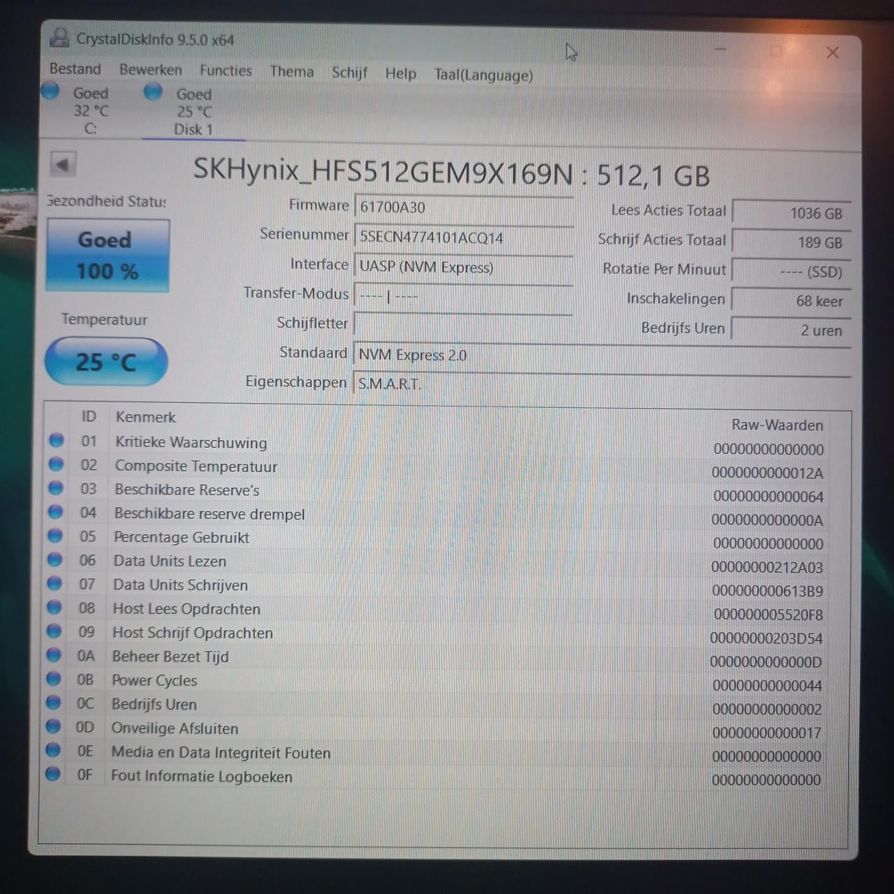 Zgan SK Hynix  PVC10 512GB NVME SSD