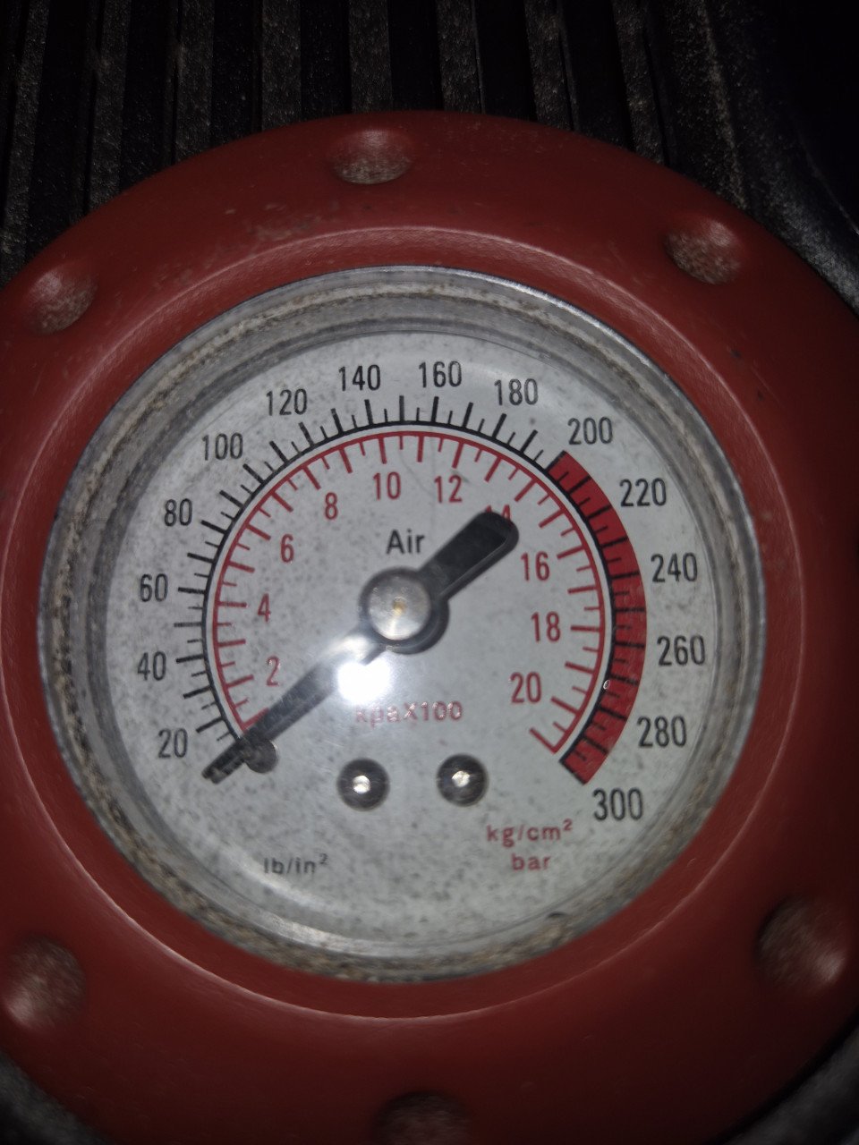 Mobiele Mini compressor 300 psi