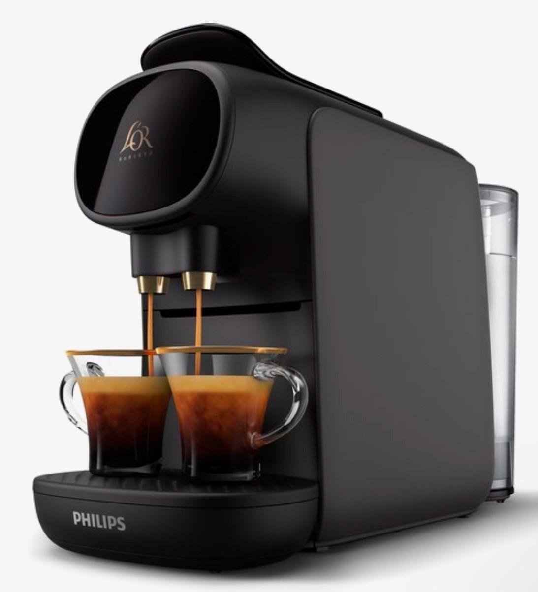 L’OR koffie apparaat met nieuwe cupjes er bij