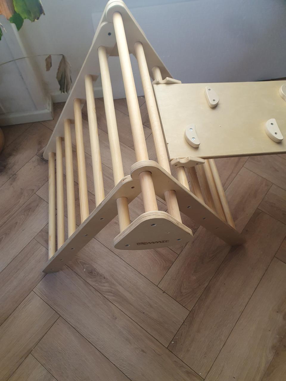 Oemmie klimboog houten klimrek Montessori | zo goed als nieuw