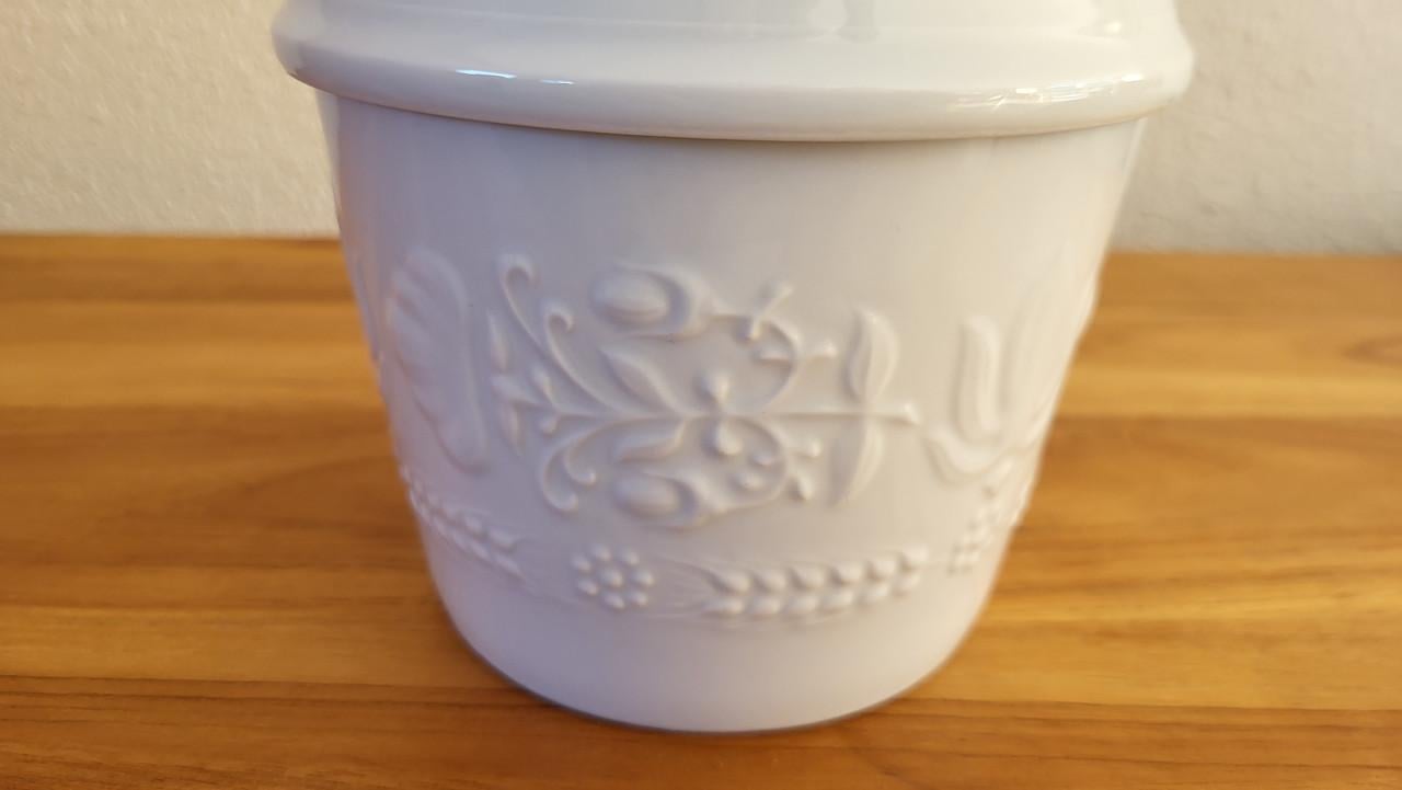 Porseleinen pot met deksel (boterpot) Seltmann Weiden voor Bona