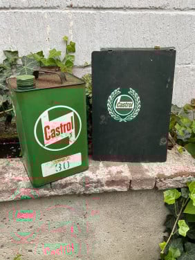 Oud blik Castrol 6 liter