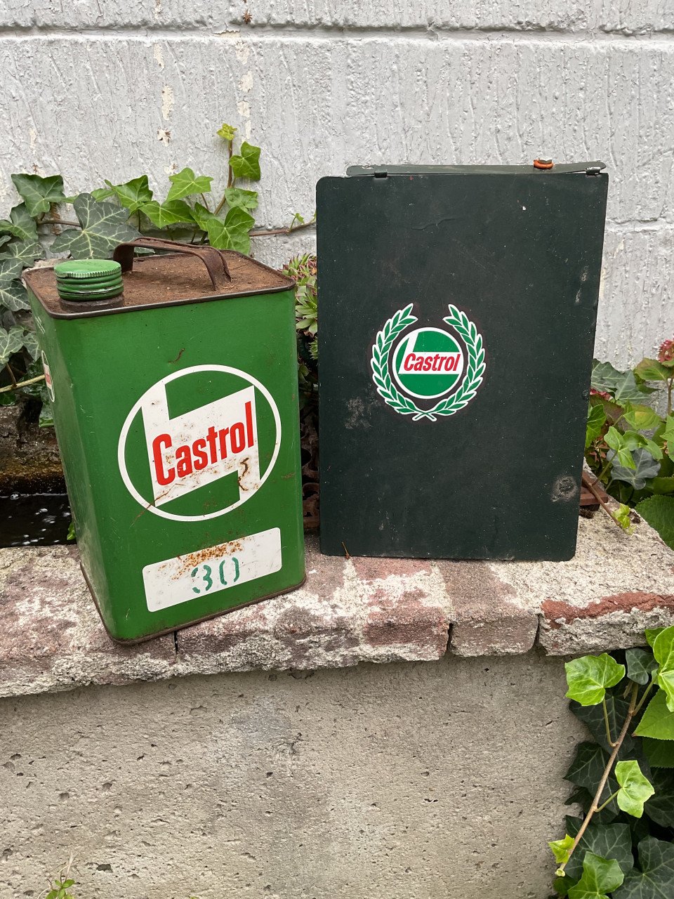 Oud blik Castrol 6 liter