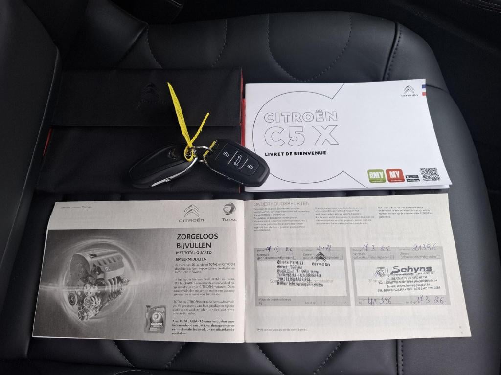 Citroen C5 X 130 eat8 automaat business plus leder/clim/nav/cam