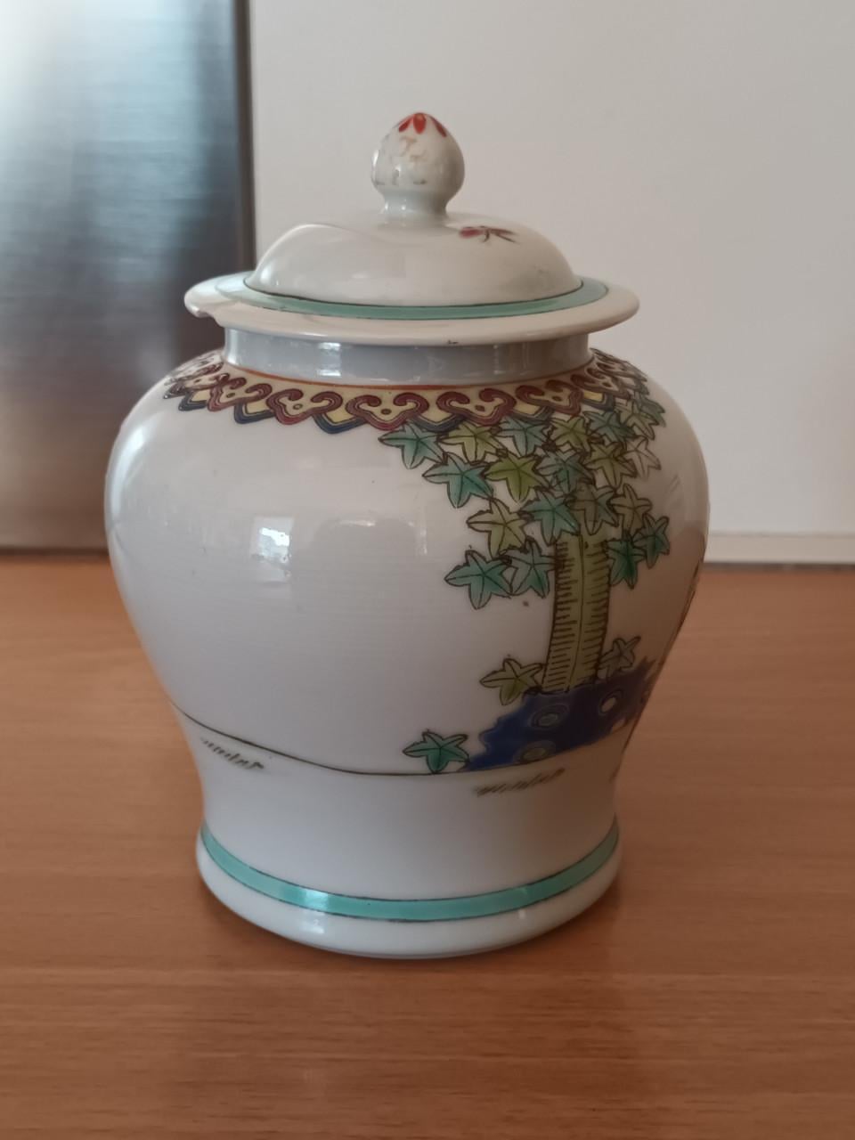 Originele Chinese porseleinen gemberpot , verkeert in zeer nette staat