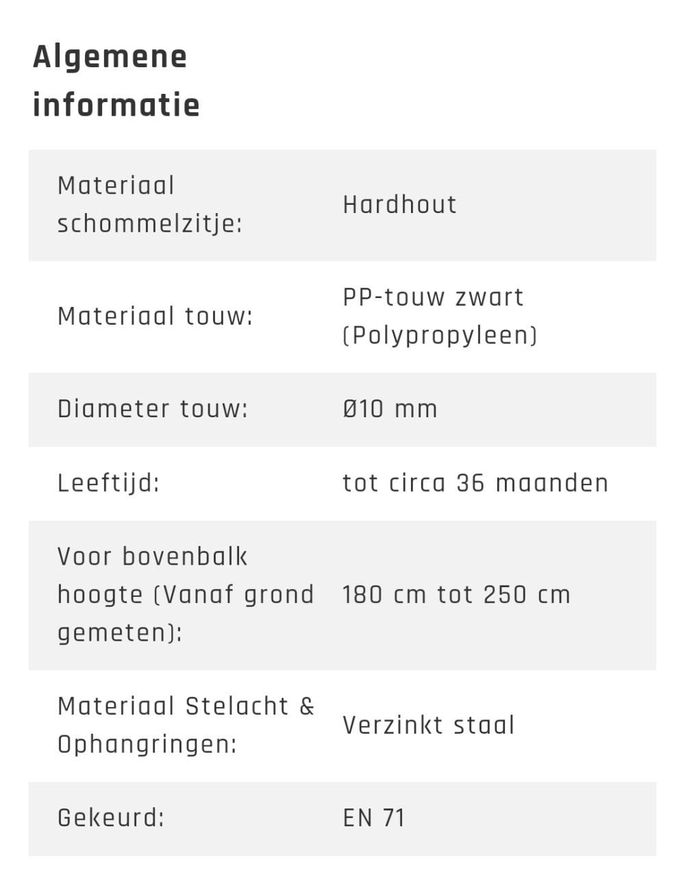 Zwarte peuter schommel