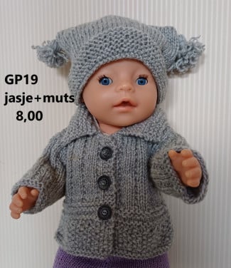 Poppenkleertjes baby born. Set. Opbrengst KiKa.