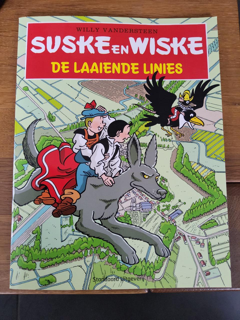 Suske en Wiske, de laaiende linies