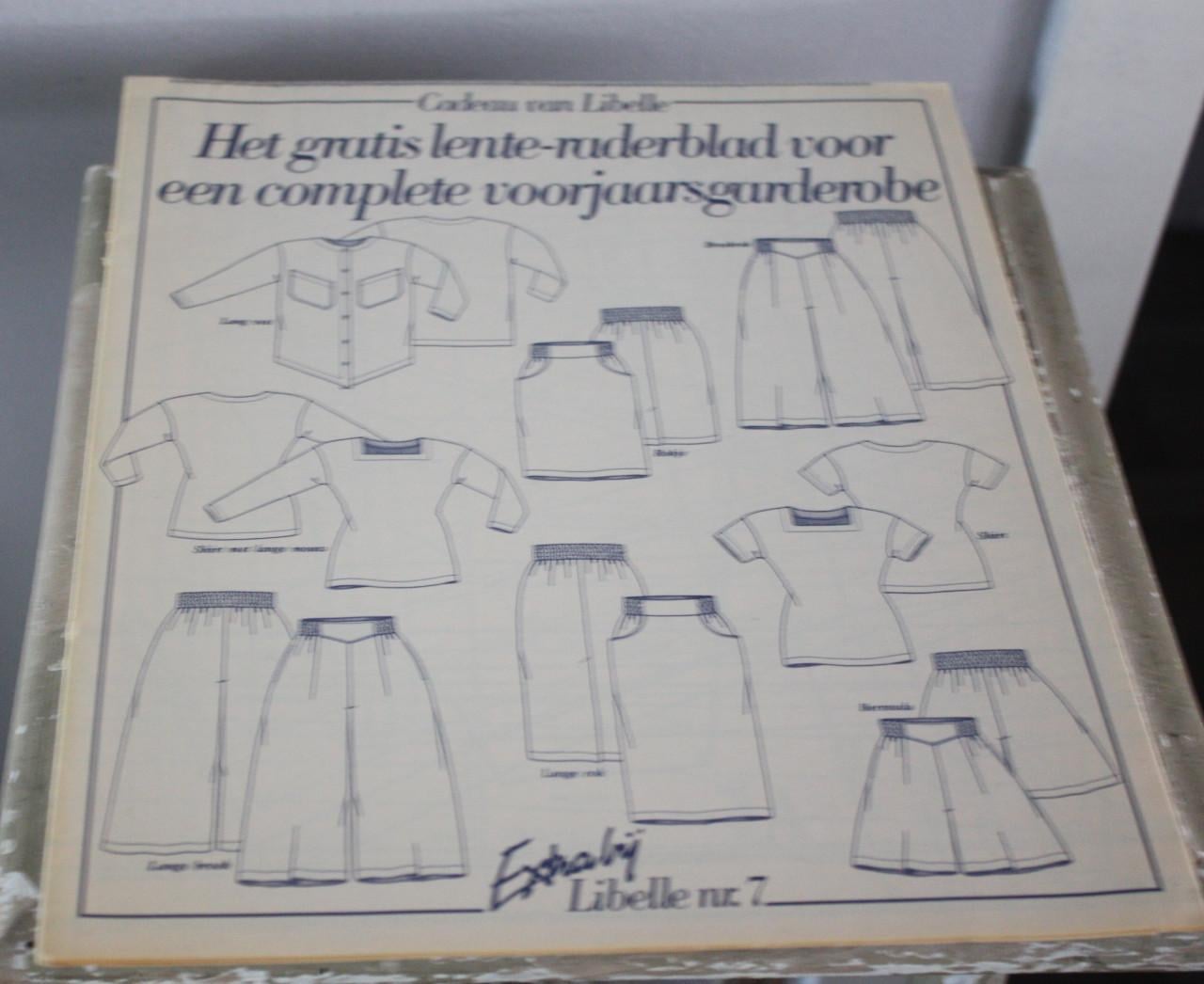 Patroonblad lente voorjaars garderobe nr 7