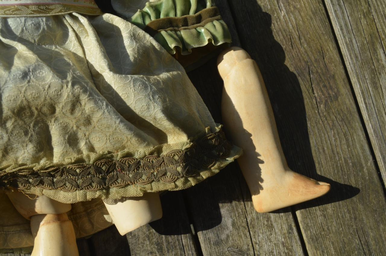 'Antieke' pop, biscuit (heet dat zo?) hoofd (2)