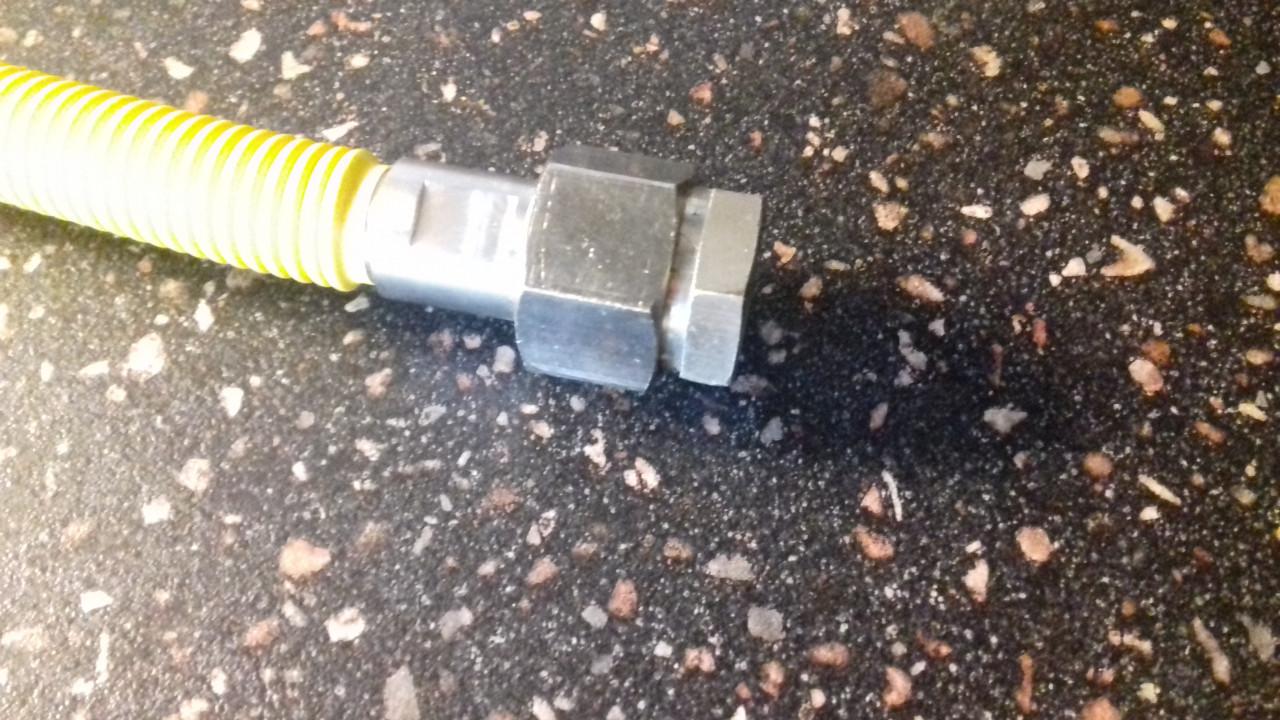 RVS gasslang die levenslang meegaat 60 cm