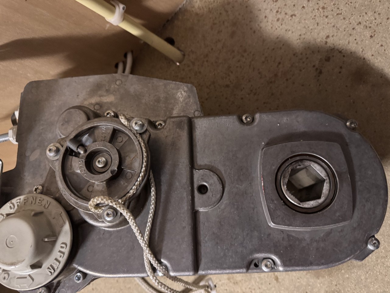 Industrie garage deur aandrijving
