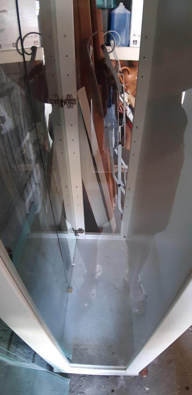 Vitrine met verlichting