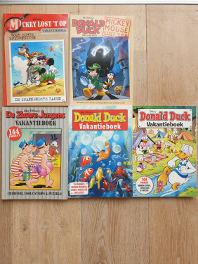 Donald Duck vakantieboeken