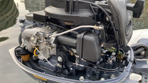 Buitenboordmotor 15pk yamaha 4 tak