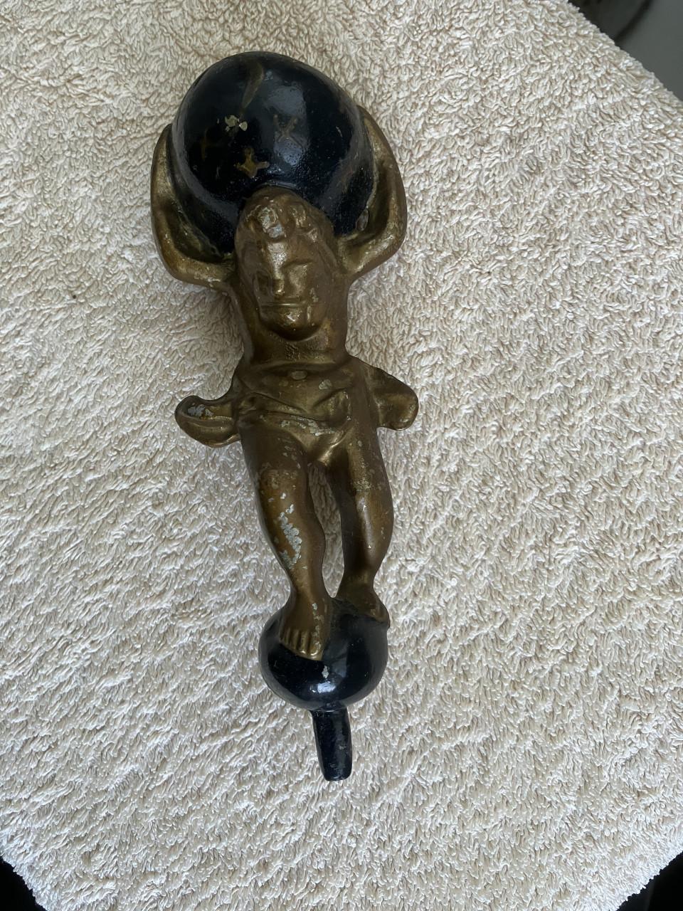 Friese staartklok, mooi beschilderde wijzerplaat