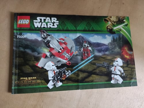 Lego 75001 Star Wars Republic Troopers vs. Sith Troopers - gereserveerd
