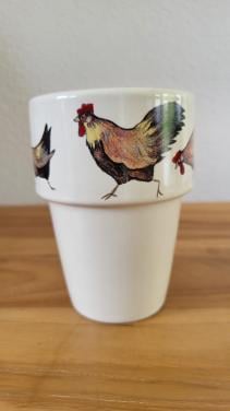 Melkbeker Jet servies Chicken Festival