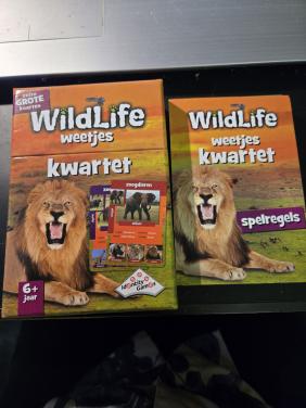 Wildlife Weetjeskwartet van Identity Games,