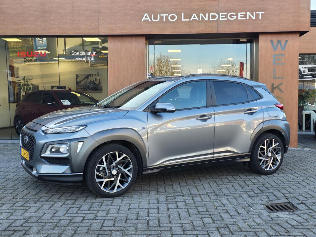 Hyundai Kona 1.6 gdi hev premium | lederen bekleding | stoel/stuur verwarmi