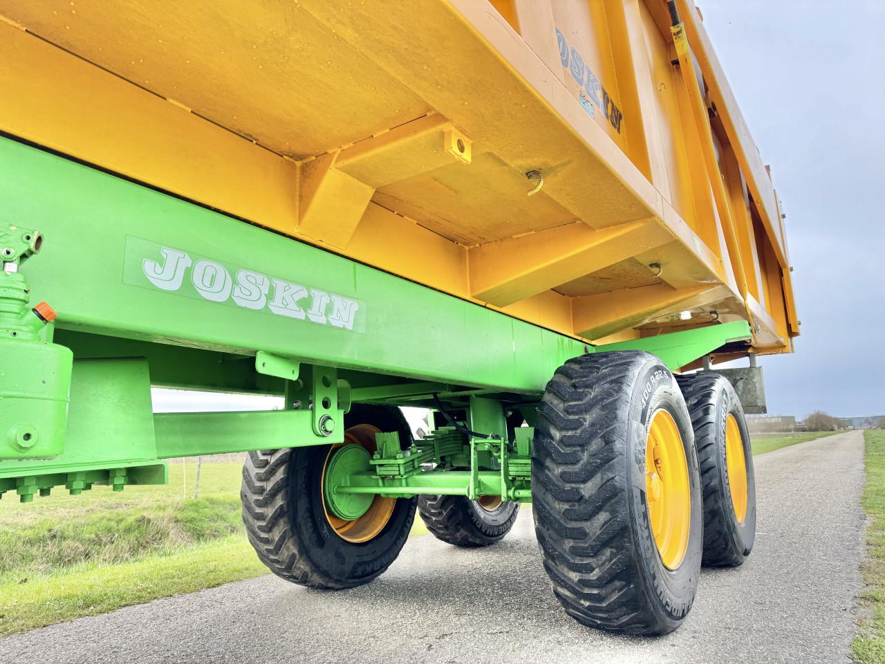 Joskin 10 tons landbouwkipper Bak inhoud: 13,54 m3