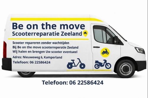Scooterreparatie  zonder wachttijden