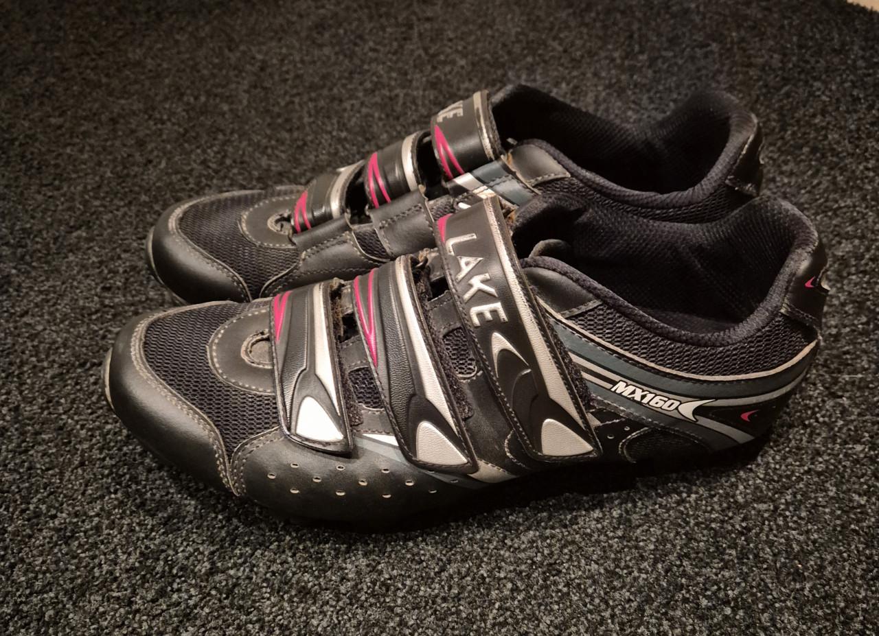Lake fietsschoenen met spd maat 48.