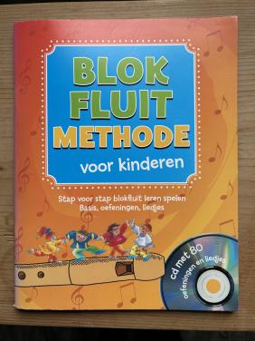 Blokfluit methode voor kinderen, inclusief CD