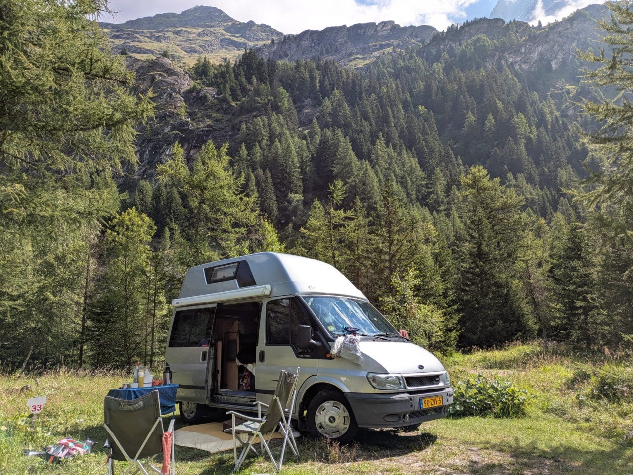 Camper Ford Nugget Hoogdak