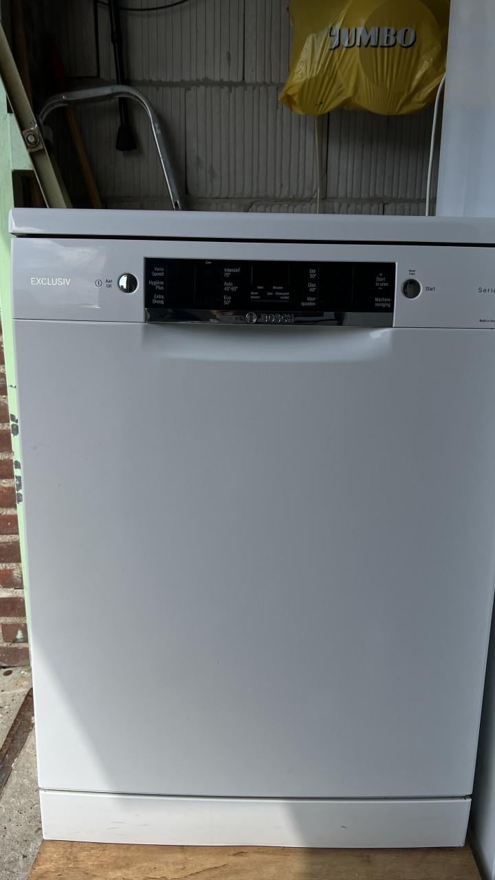 Bosch SMS46IW05N EXCLUSIV vrijstaande A+ vaatwasser 85x60 cm.