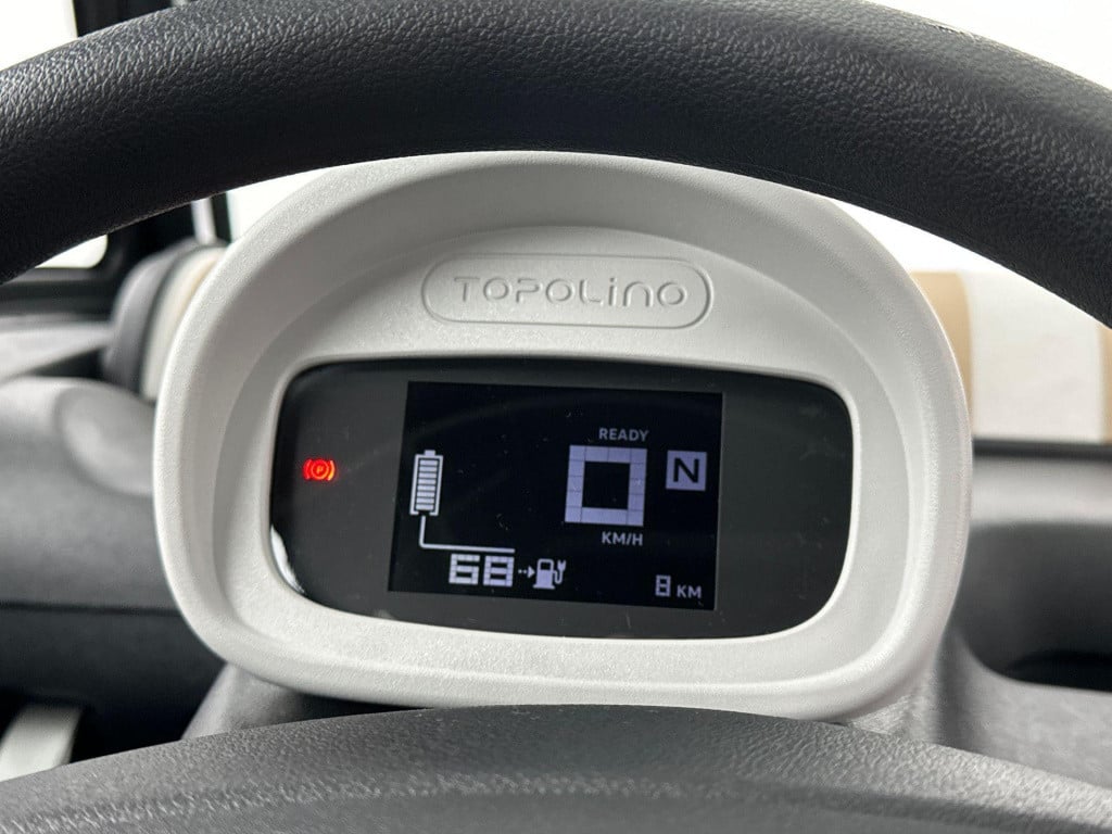 Fiat Topolino | led verlichting | panorama dak | smartphone houder | uit vo
