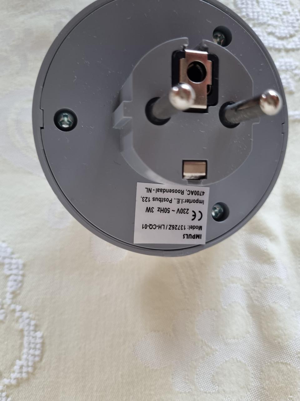 Insteeklamp; dimbaar en buigbaar