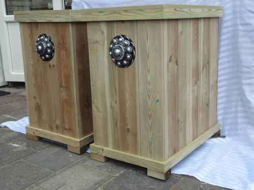 10jarige Jubileumactie - Zeeuwse knop bloembak L50 x B75 x H85