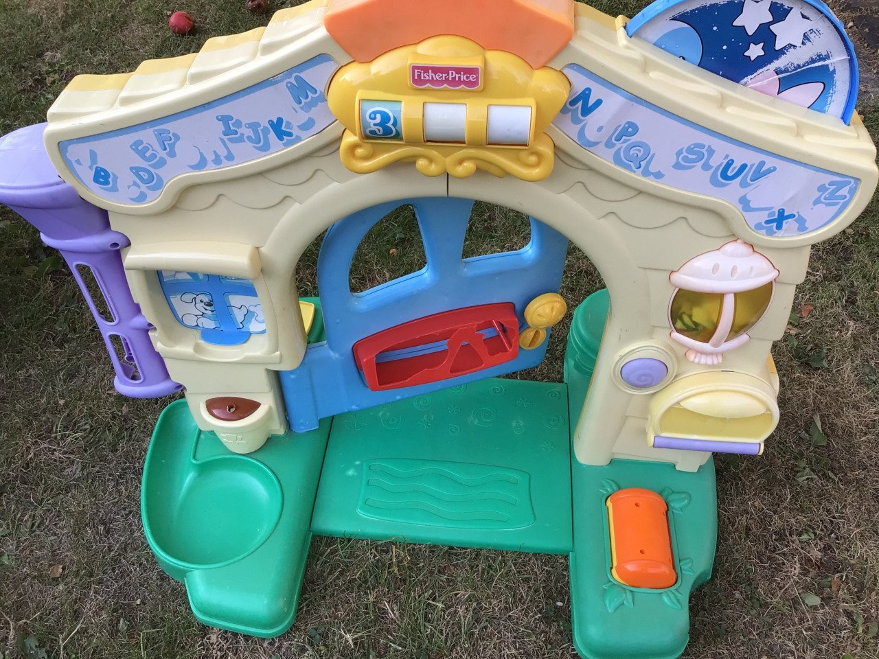 Vintage Fisher Price activity deur
