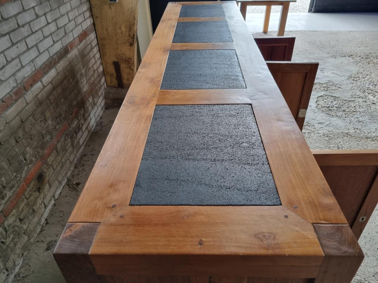 Dressoir - teakhouten set