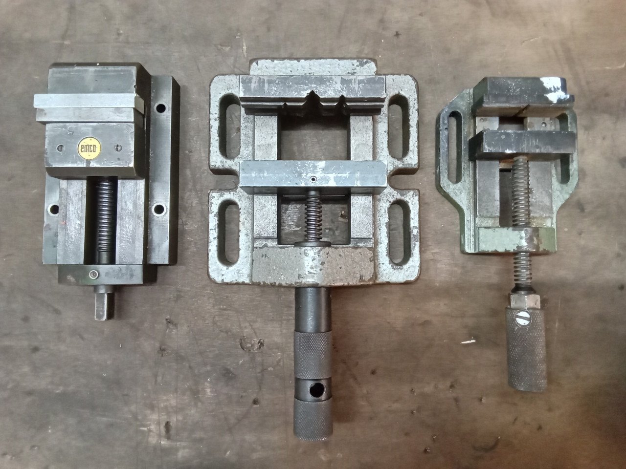 Machine klem 3x