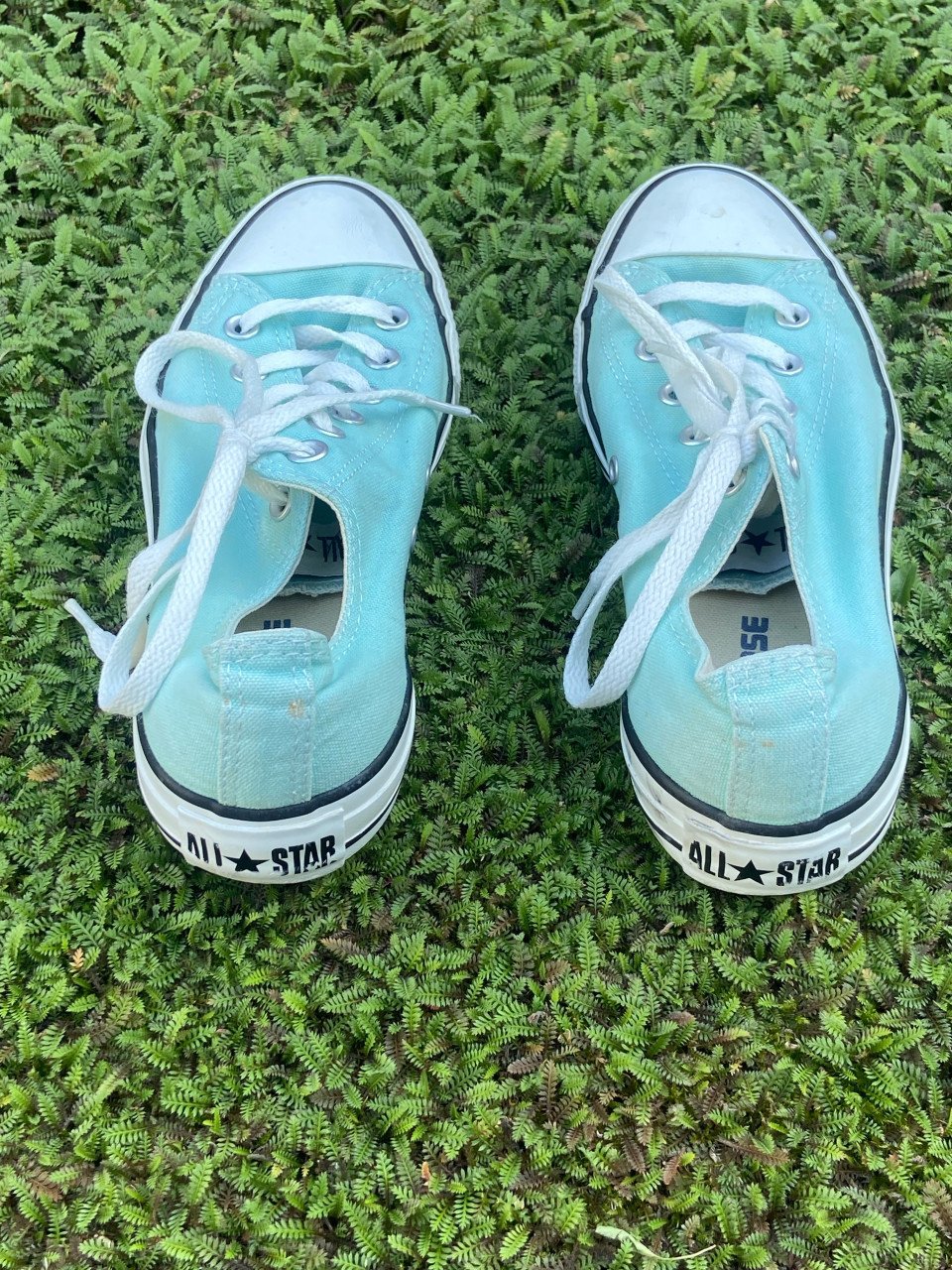Superleuke groene All Stars converse, maat 39,5