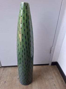 Hoge kaktus vaas
