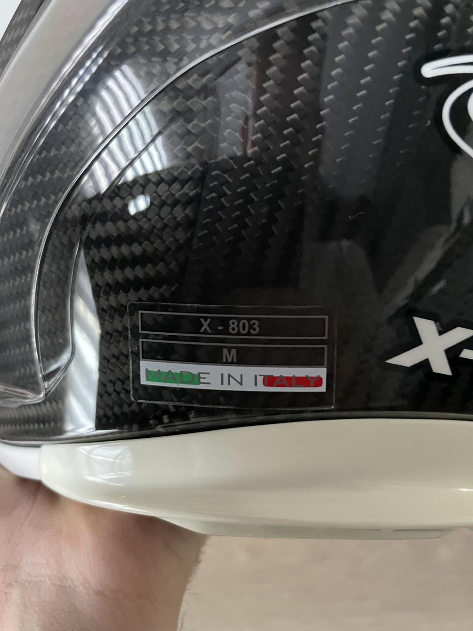 Motorhelm X-Lite X-803 RS Ultra Carbon, maat M