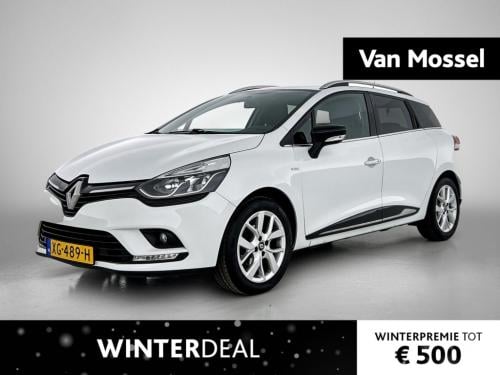 Renault Clio estate 0.9 tce limited | trekhaak | parkeersensoren | navigati