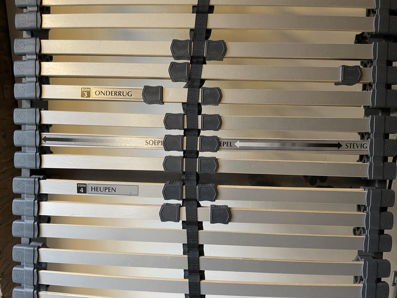 Te koop: twee luxe lattenbodems