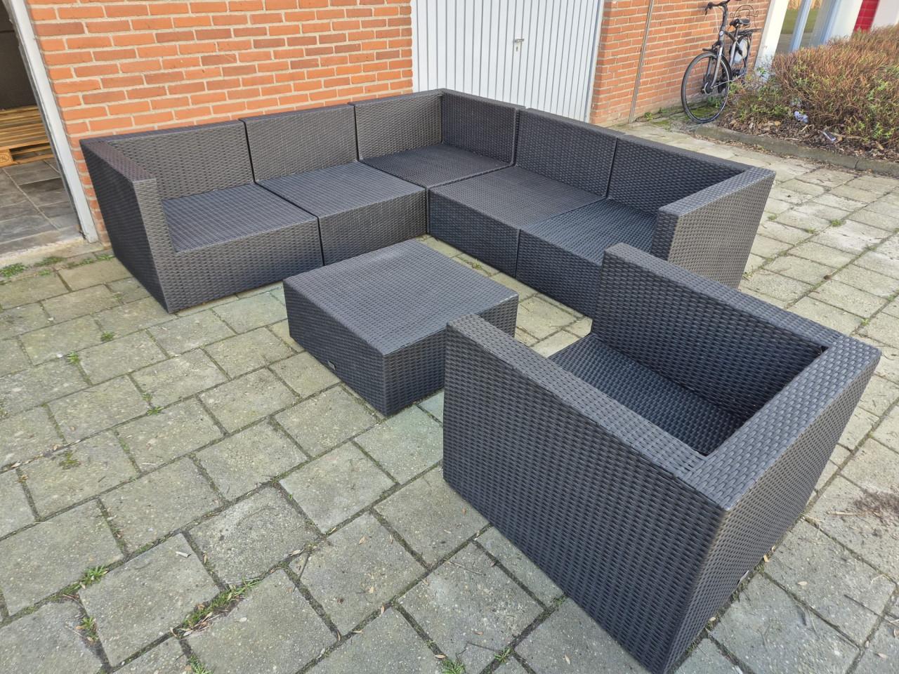 Zeer nette Loungeset (Bezorging mogelijk)